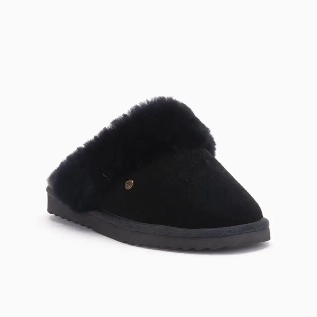 Warmbat Dames instap pantoffels suède flurry FLS321009 large