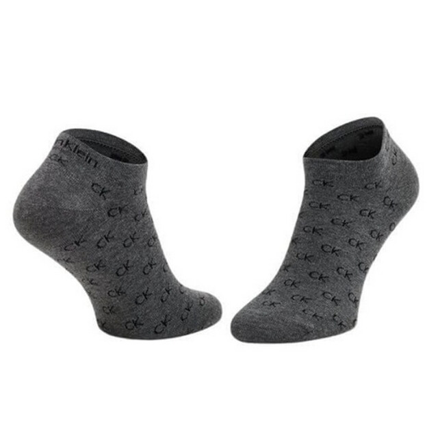 Calvin Klein Enkelsokken met geborduurd logo voor heren (set van 2) UTNA975_grey large