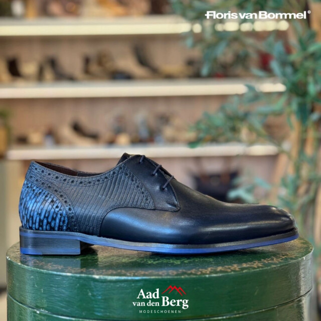 Van Bommel De Stapper 39.26 Veterschoenen Blauw De Stapper 39.26 large