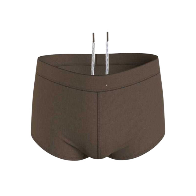 Calvin Klein Zwemshort met koordsluiting en ruglogo voor heren UTNA907_brown large