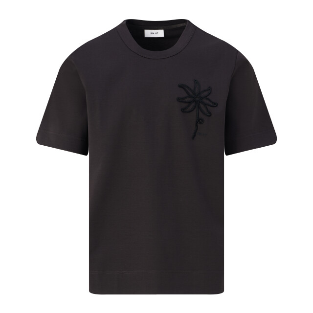 NN07 T-shirt donker 107774-001-M large