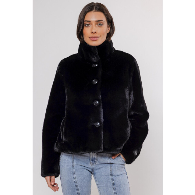 Rino & Pelle Vie.7002411 single breasted fake fur jacke 4057251028 large
