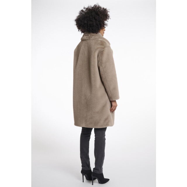 Rino & Pelle Geesje.7002512 single breasted faux fur coat 4061762037 large