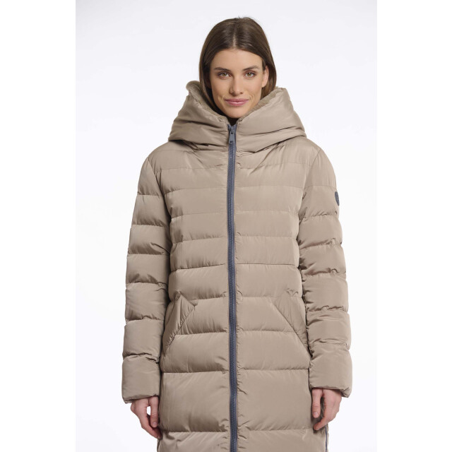 Rino & Pelle Keilafur.7002511 long padded hooded coat with f 4061742039 large