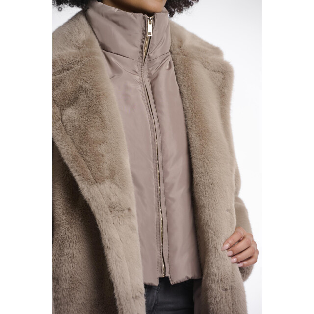 Rino & Pelle Geesje.7002512 single breasted faux fur coat 4061762037 large