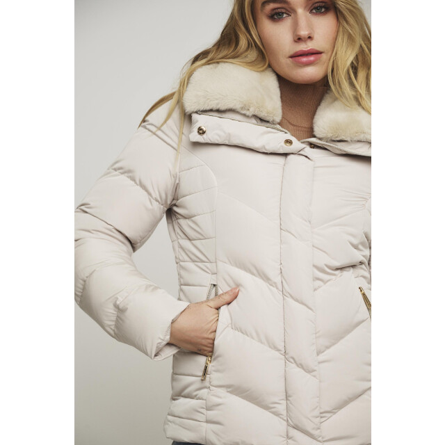 Rino & Pelle Selma.7002412 short jacket with fake fur col 4059069049 large