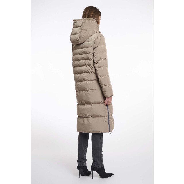 Rino & Pelle Keilafur.7002511 long padded hooded coat with f 4061742039 large