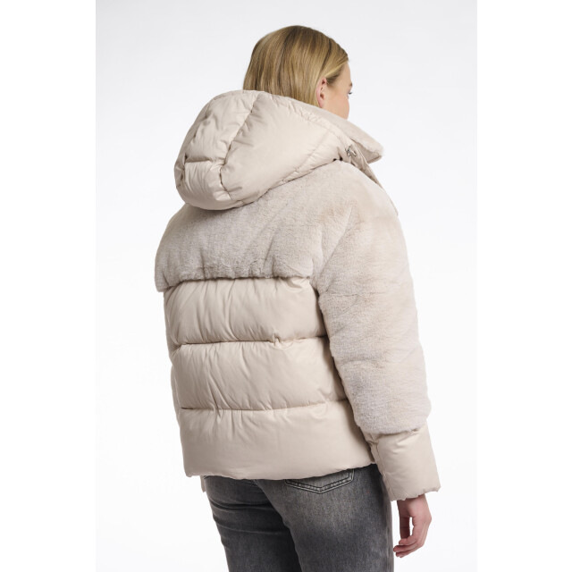 Rino & Pelle Shana.7002512 padded jacket with faux fur de 4061731058 large