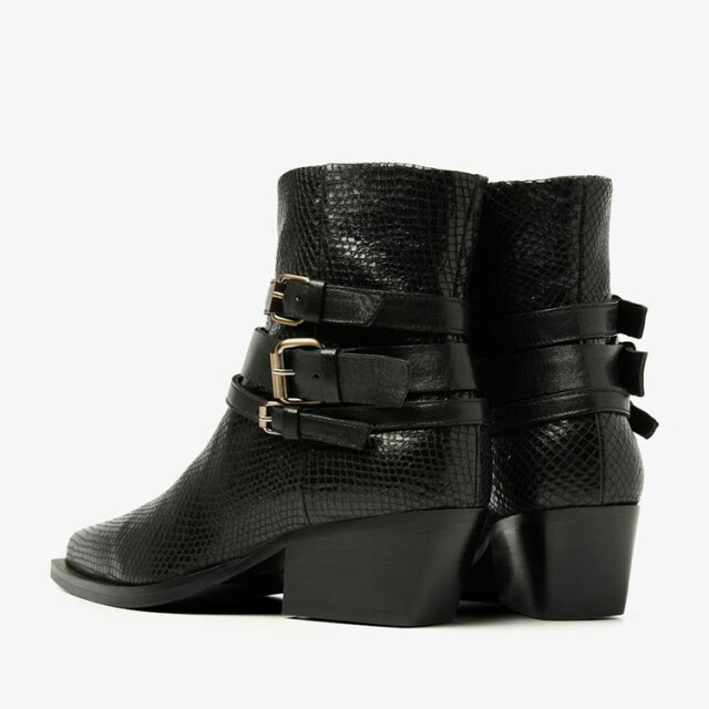 Via Vai 62117 Enkellaarzen Zwart 62117 large