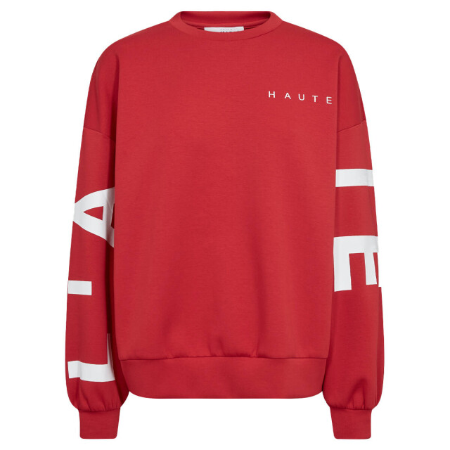 Haute L'Amitié Sweat hl10413 maxi Haute L'Amitié Sweat voor Dames in de kleur Rood - Maat XS voor Dames in de kleur Rood - Maat XS large