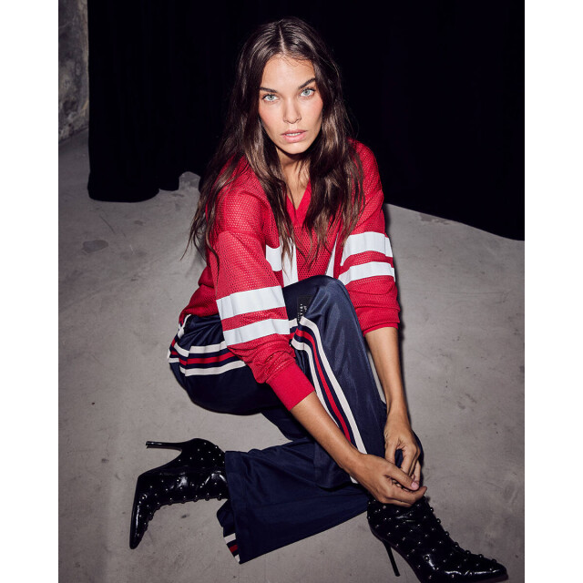 Haute L'Amitié Top lange mouw hl10287 drift Haute L'Amitié Top lange mouw voor Dames in de kleur Rood - Maat S voor Dames in de kleur Rood - Maat S large