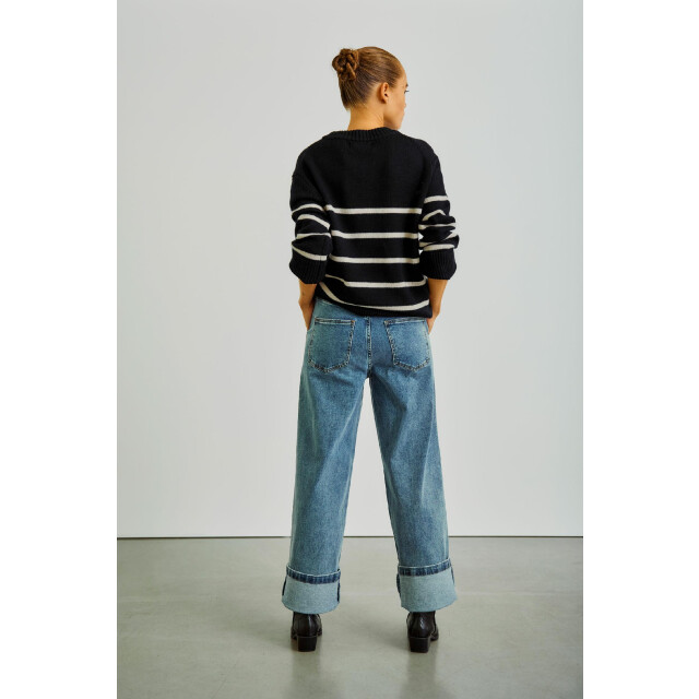 WithBlack Wblcassidy ls striped pullover 00001067 4062815025 large