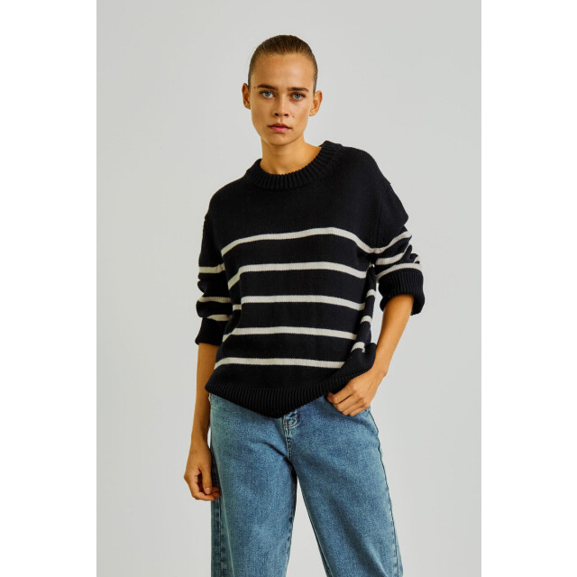 WithBlack Wblcassidy ls striped pullover 00001067 4062815025 large