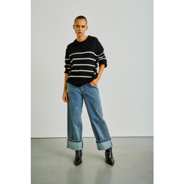 WithBlack Wblcassidy ls striped pullover 00001067 4062815025 large