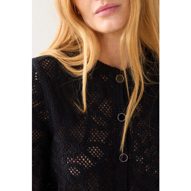 Summum 7s7957-70042 cardigan macrame knit 4062251039 large