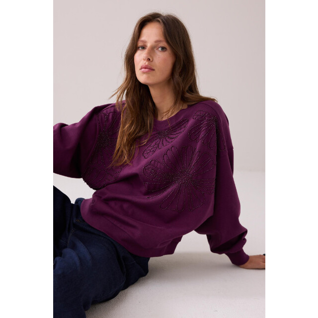 Summum 3s5202-30656 embellished balloon sweater 4061398048 large