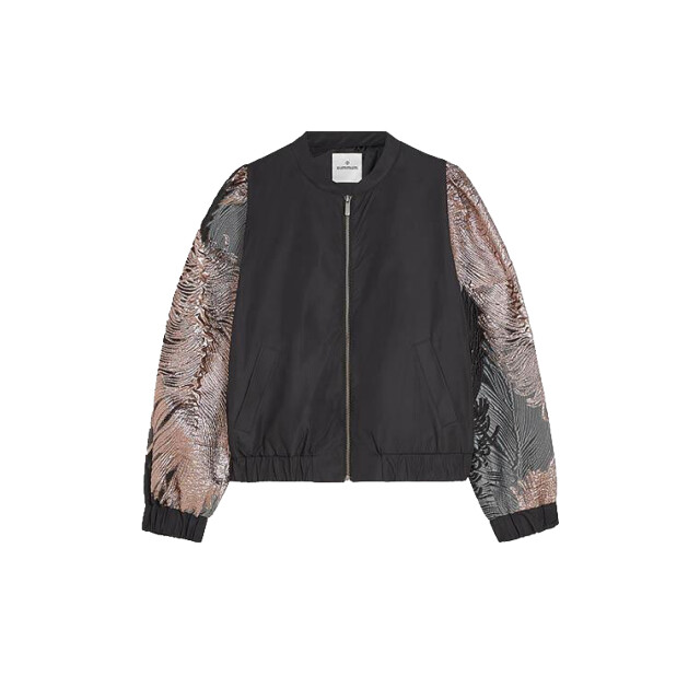 Summum 1s1275-12336 bomber jacket leaves jacquard 4062236049 large