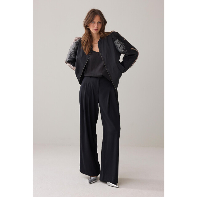 Summum 1s1275-12336 bomber jacket leaves jacquard 4062236049 large