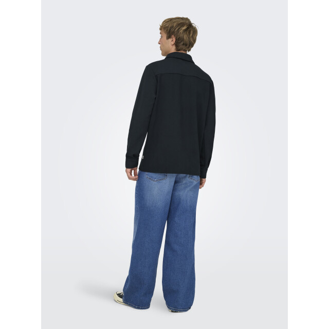 Only & Sons onsnewkodyl overshirt sweat noos 22021279 dark 05633.261.0020 large