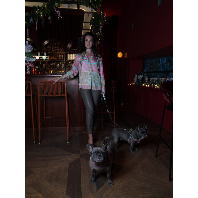 Mucho Gusto ® blouse tarente veelkleurig paisley patchwork MUCHO GUSTO® Blouse Tarente Veelkleurig Paisley Patchwork large