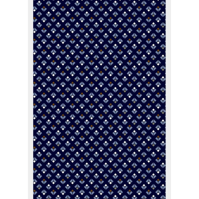 Bos Bright Blue R.b. boston casual hemd lange mouw regular fit cotton 427670/629 203481 large