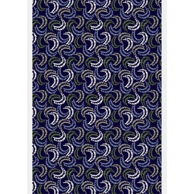 Bos Bright Blue R.b. boston casual hemd lange mouw regular fit cotton 427670/706 203480 large