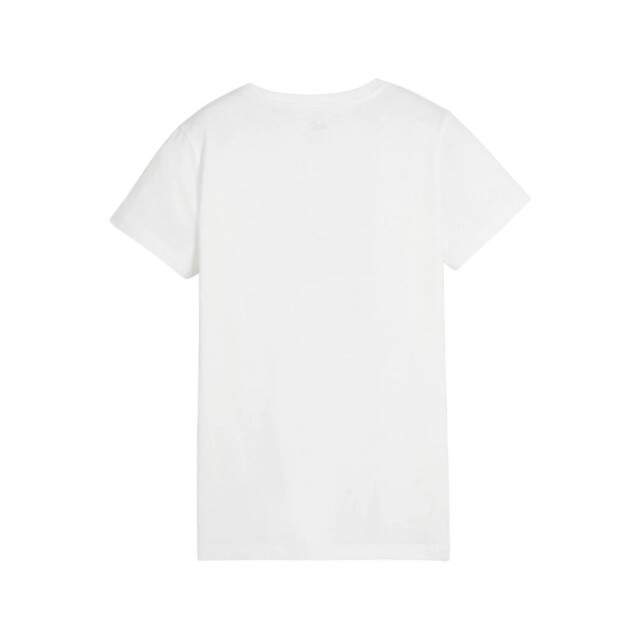 Puma Dames ess+ summer daze t-shirt UTPP4872_white large