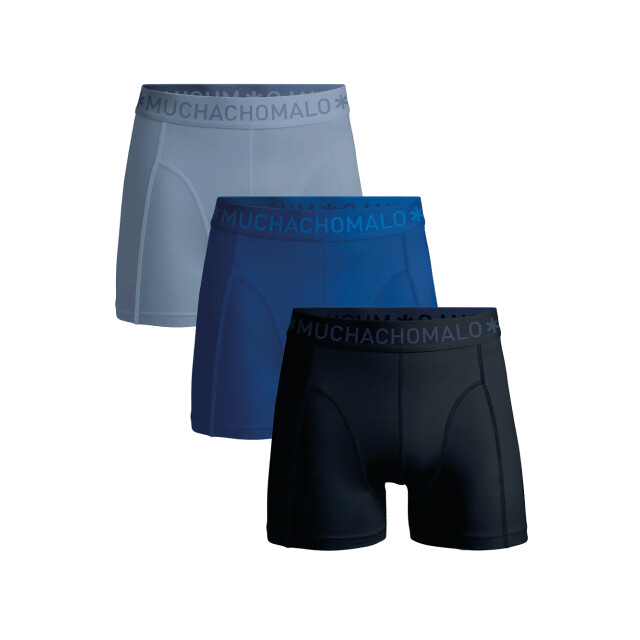 Muchachomalo Heren 3-pack boxershorts U-SOLID1010-1256 large