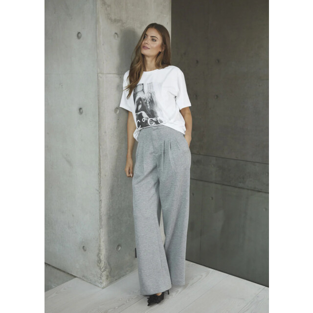 Co'Couture Lancecc pleat ll sweatpant gemêleerd 9832140341576 large