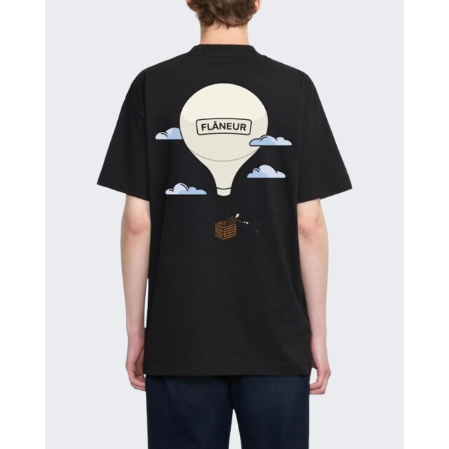 Flaneur Homme Heren aéronautique t-shirt FTSH180-999 large