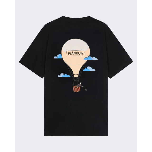Flaneur Homme Heren aéronautique t-shirt FTSH180-999 large