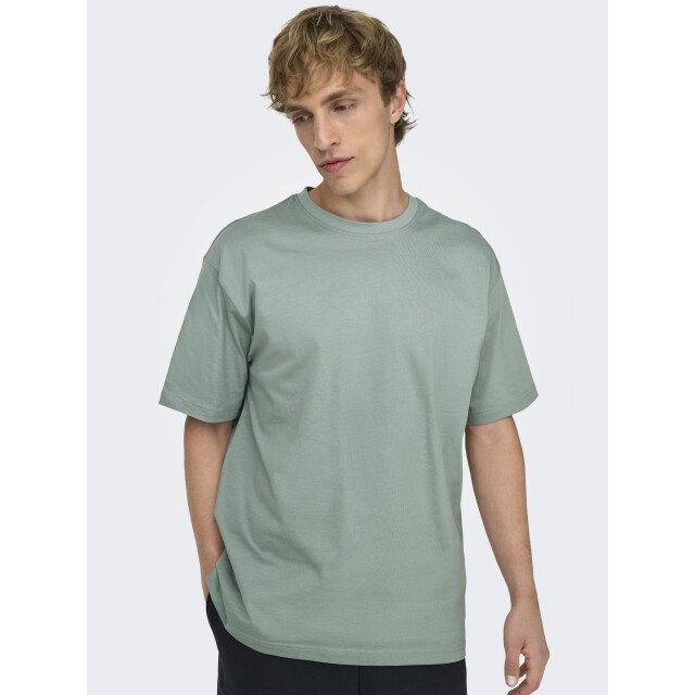 Only & Sons onsfred life rlx ss tee noos 22022532 chinois green 05011.369.0248 large