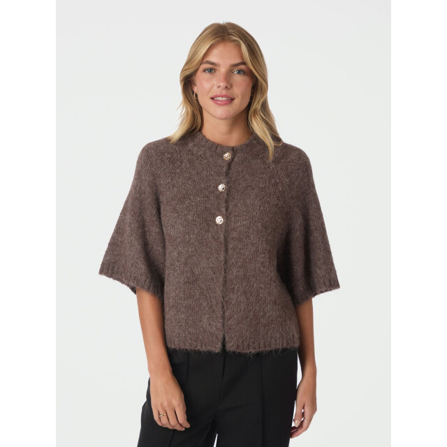 Neo Noir benuta fluffy knit cardigan 165816 928 light brown 06741.840.0085 large