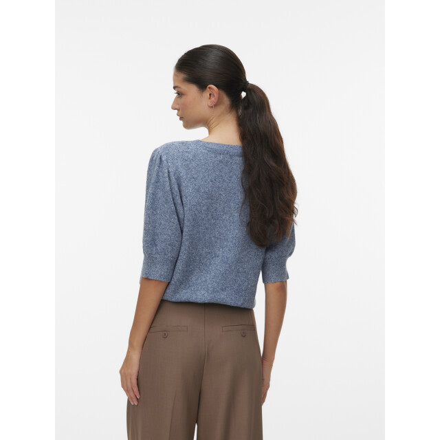 Vero Moda vmdoffy 2/4 o-neck pullover ga noos 10278313 dark denim 06712.267.0003 large
