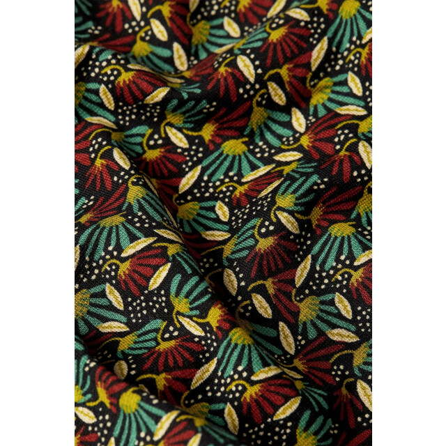 King Louie 10180 maisie blouse mirth jersey 678 rhubarb red 10180 large