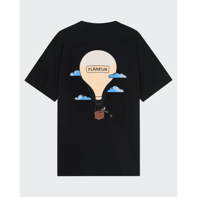Flaneur Homme Heren aéronautique t-shirt FTSH180-999 large