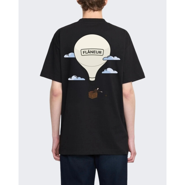 Flaneur Homme Heren aéronautique t-shirt FTSH180-999 large
