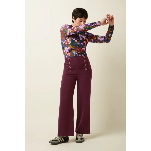 King Louie 09973 blouse ramone mesh muti color 09973 large