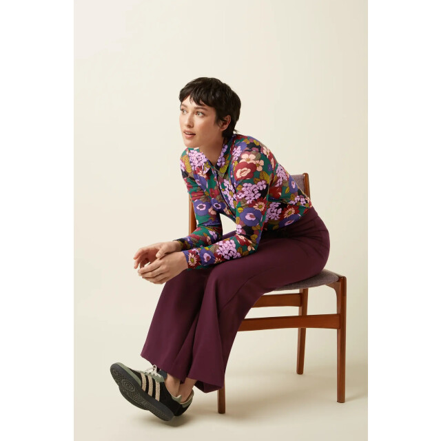 King Louie 09973 blouse ramone mesh muti color 09973 large