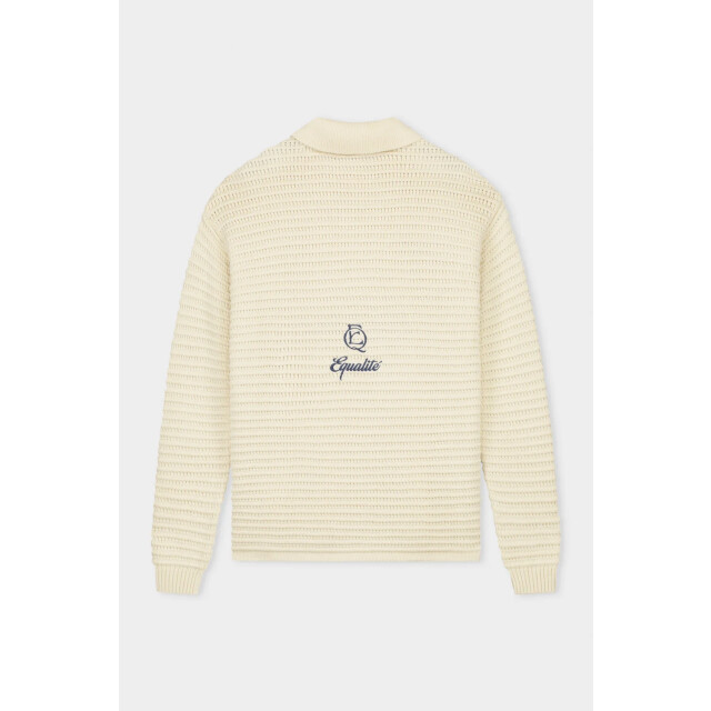 Equalité Heritage rib knit polo off 160997938 large