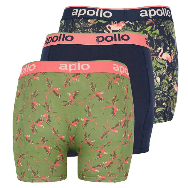 Apollo Heren boxershorts print 3-pack multicolor 000161500-115 large