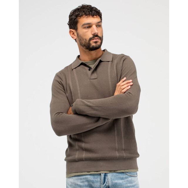 Butcher of Blue Polo lange mouw m2616002 ripley Butcher of Blue Polo lange mouw M2616002 RIPLEY large