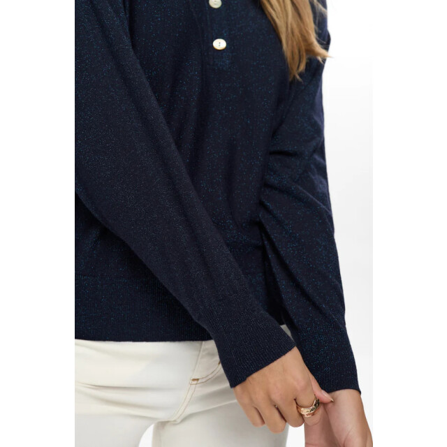 Nümph Nudajana l/s polo 706342 dark sapphire 706342 large