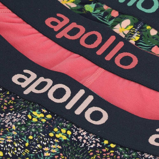 Apollo Heren boxershorts print 3-pack multi color 000161500-112 large