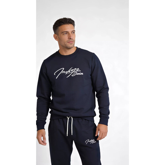 Indigo Denim Denim joggingpak heren navy ID071-1-1-1 large