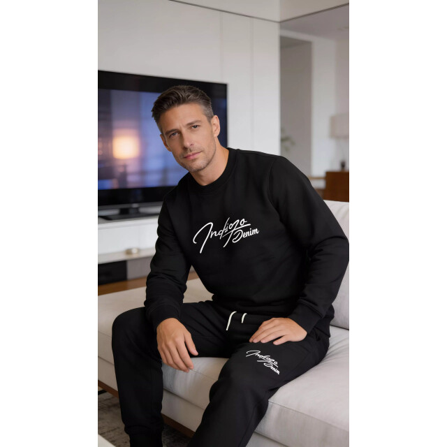 Indigo Denim Denim joggingpak heren - ID072-1-1-1-1 large