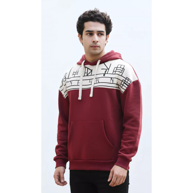 Indigo Denim Id herenhoodie zwart sweatshirt ID-082-1-1-1-1-1-1 large