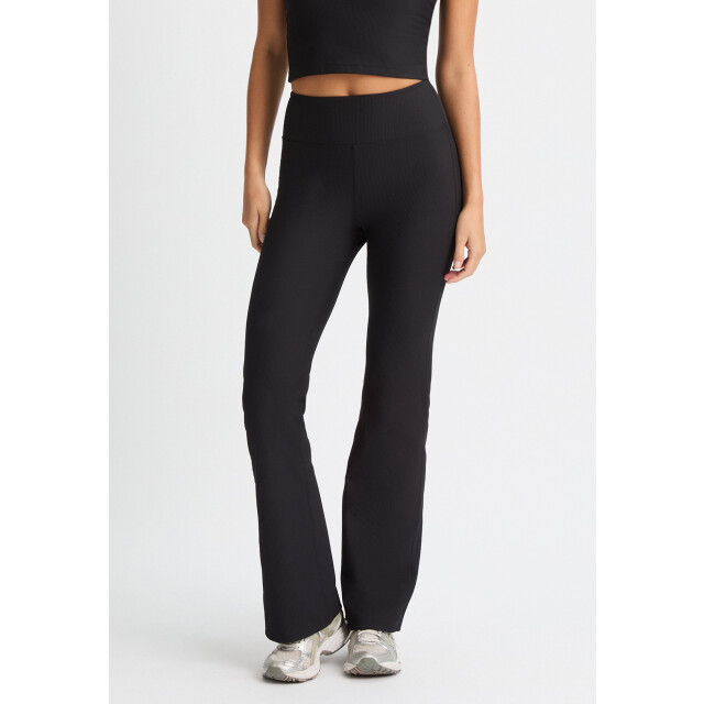 Röhnisch ribbed r flare hw tight lange trainingslegging dames - 073303_990-L large