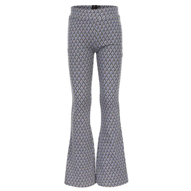 Looxs Revolution Flared sweat broek kobalt dessin voor meisjes in de kleur 2601-5639-793 large