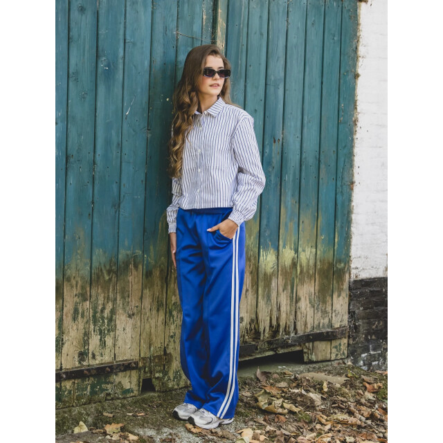 Looxs Revolution Sporty sweat pants kobalt voor meisjes in de kleur 2601-5601-140 large